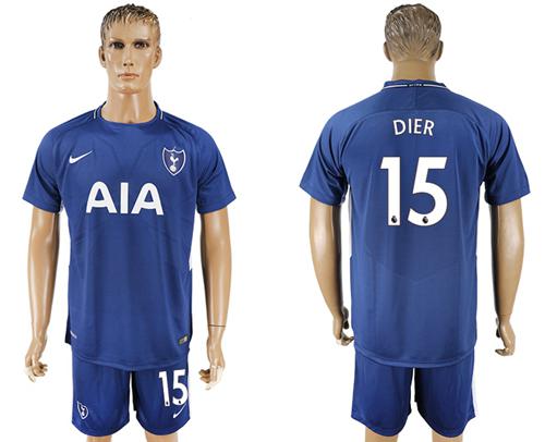 Tottenham Hotspur #15 Dier Away Soccer Club Jersey